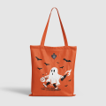 Candy Catcher Ghoul Canvas Tote Bag