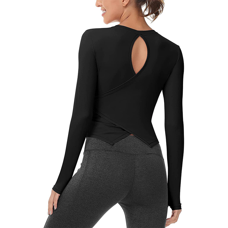 Women's Yoga Long Sleeve Workout T-Shirt