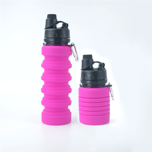 Outdoor Sports Bottle Collapsible Silicone Water Bottle