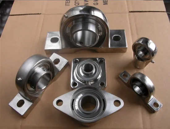 Ss Stainless Steel Pillow Block Plummer Insert Bearing