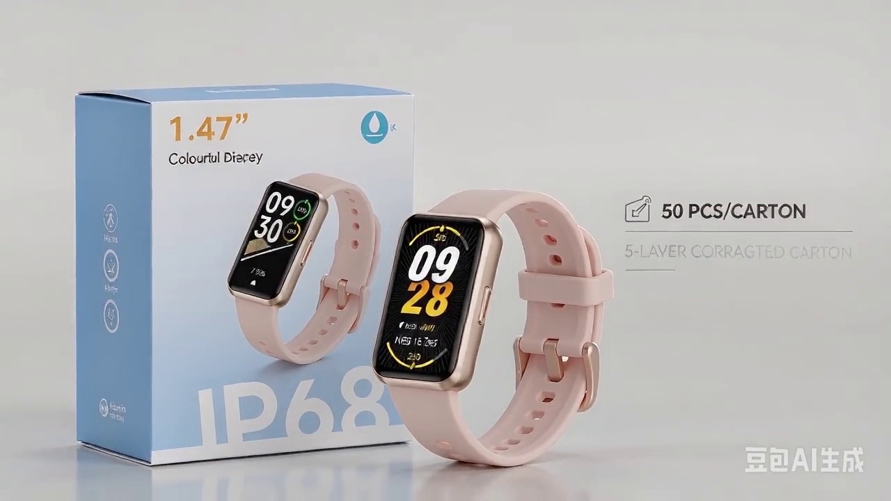 1.47'' OLED Smart Band for Health Monitoring