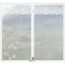 וילון סרט שקוף של רוכסן קרה