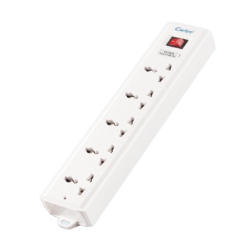 250V Extension Spike Guard with Fuse and Surge Protection Socket