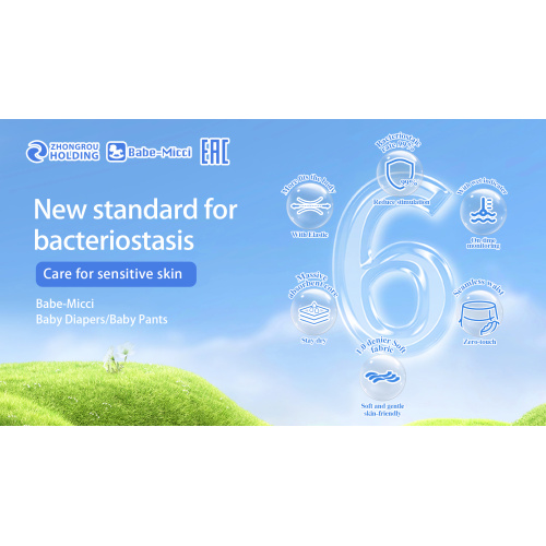 Pañales desechables biodegradables con capa superior suave