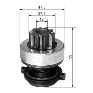 Used Freewheel Gear 54-9156 1006209539 for 110 Series PMGR Starters