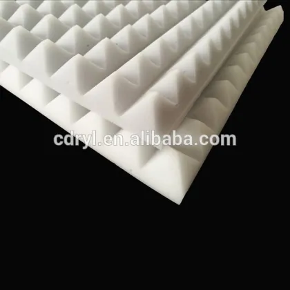 melamine foam board Clear Plastic Acoustic sound absorbing noise barrier price sound barrier