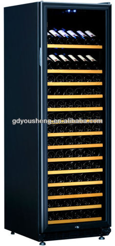 Manufacture of Zhongshang direct cooling humidity wine refrigerator USZ-168( 450 Liters168 bottles)with single zone