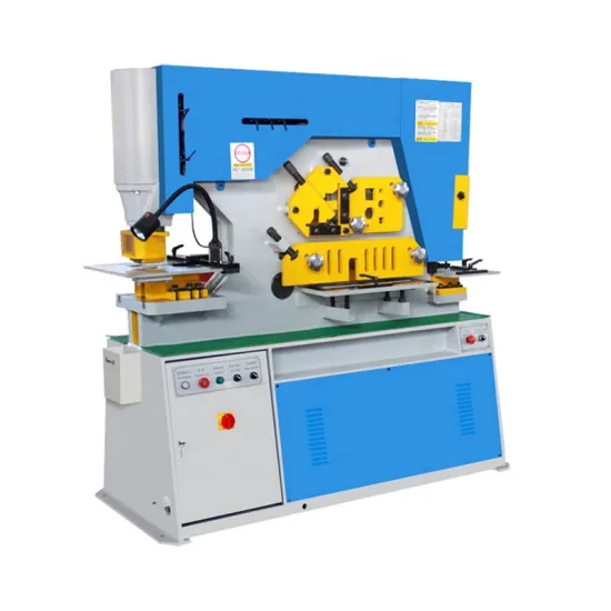 Punch and Shearing Machine: Multi-Function Hydraulic Iron Worker