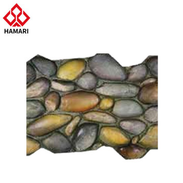  Cheap Price Waterproof Artificial Pebble Stone Slab for Garden 