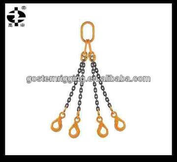 price four leg chocker lifting chain sling