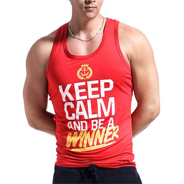 Y back mens cotton fitness gym stringer singlet