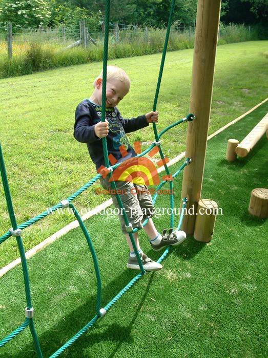 climbing net kids playground