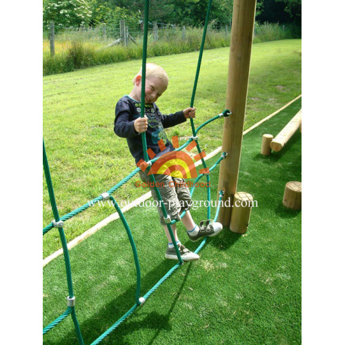 Structures de filet d&#39;escalade d&#39;activités en plein air pour les enfants