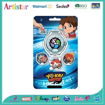 YO KAI WATCH 4 pack erasers