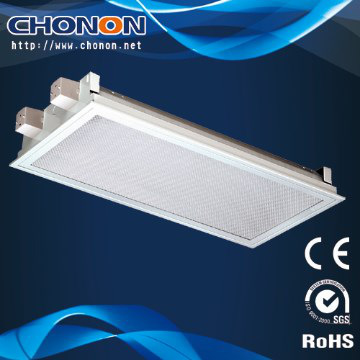 2X20W T8 office light  with prismatic panel diffuser