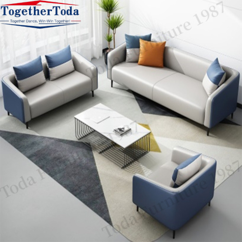 Office Sofas leather office sofa fabric sofa for visitors Supplier