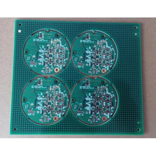 4 layer PCB with Green soldermask ENIG finishing
