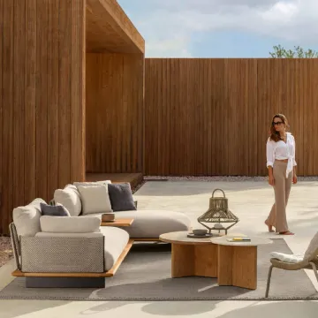 WESOME All-Weather Patio Furniture Sets: Luxurious Outdoor Garden Table and Chair Set