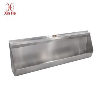 Stainless Steel Floor-Mounted Slab & Stall Type Urinals