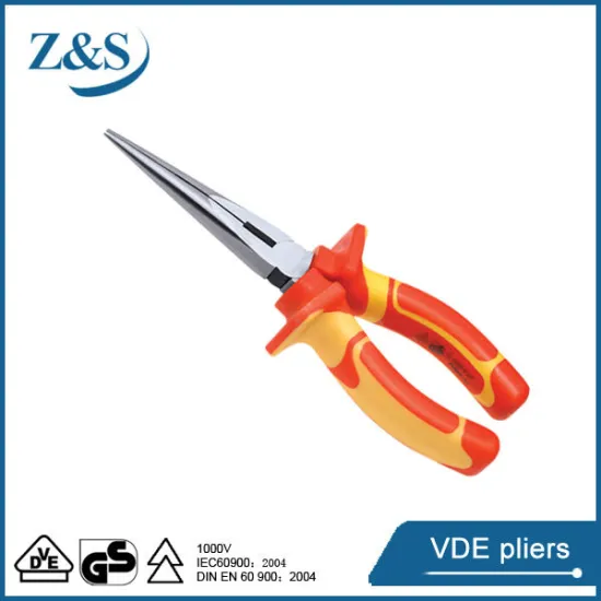 High Quality VDE Long Nose Plier 8"