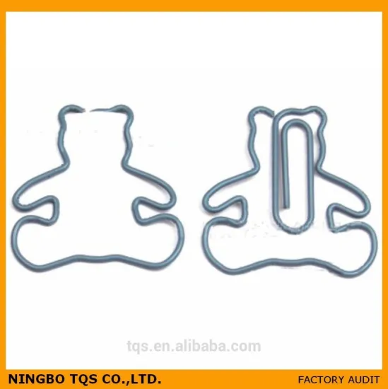 Lovely Bear Shaped Paper Clips