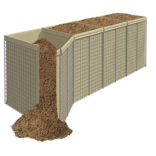 hesco barriers defensive bastion military sand wall