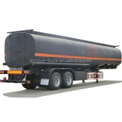 TONGYA 45T/50T Asphalt Transportation Semi Trailer Butimen Truck Trailer