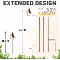 Bird Rain Gauge Stake for Garden Stakes Decor