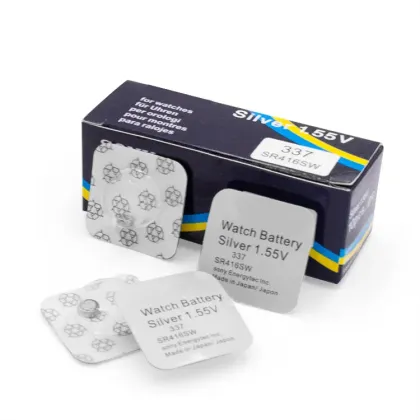 Silver 1.55V SR416SW Button Cell Battery for Sony