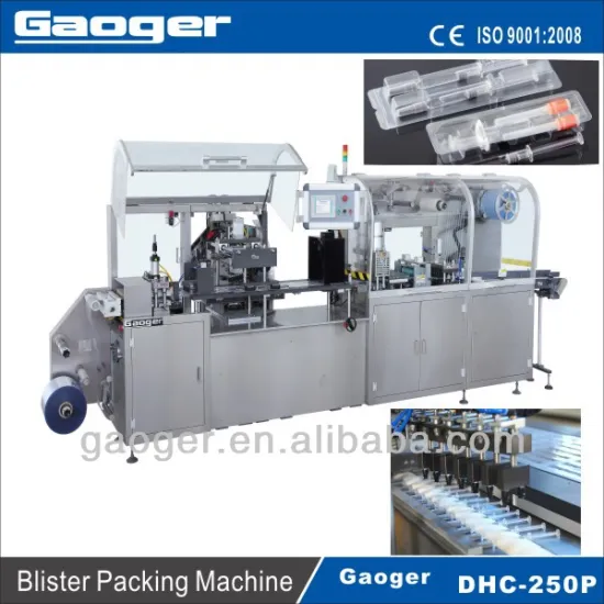 Medical Pre-filled syringe blister packing machine