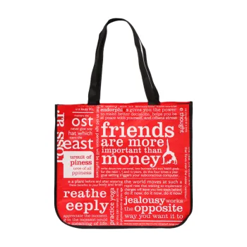 Custom Logo High Quality Eco Friendly Recycle Shopping Bag Non Woven Tote