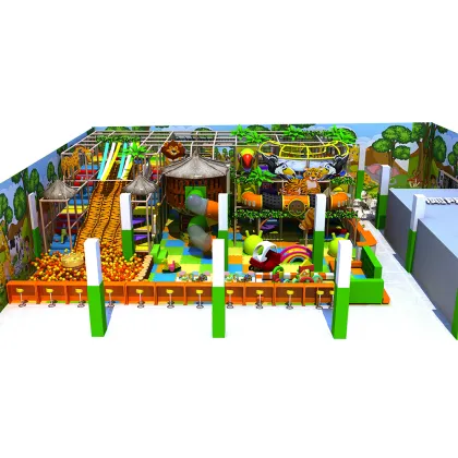 Modular Soft Mini Treehouse Kids Zone Indoor Playground Equipment
