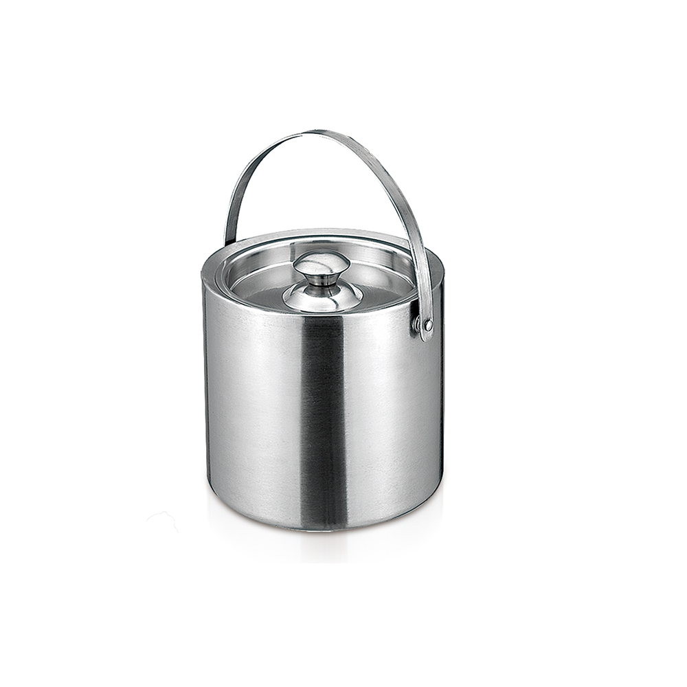 stainless ice bucket