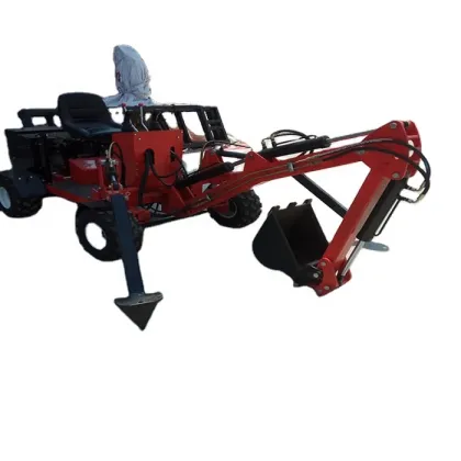 Rima Front End Loader Mini Tractor: Farm Excavation and Backhoe Work