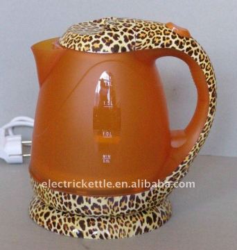 1.7L cordless electric plastic tea kettle