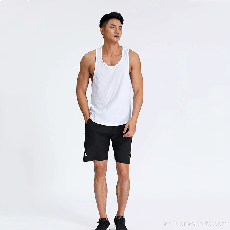 Χονδρικό έθιμο Mens Summer Gym Tank Top