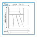 Organizzatori universali dell&#39;utensile dell&#39;ABS dei montaggi della cucina