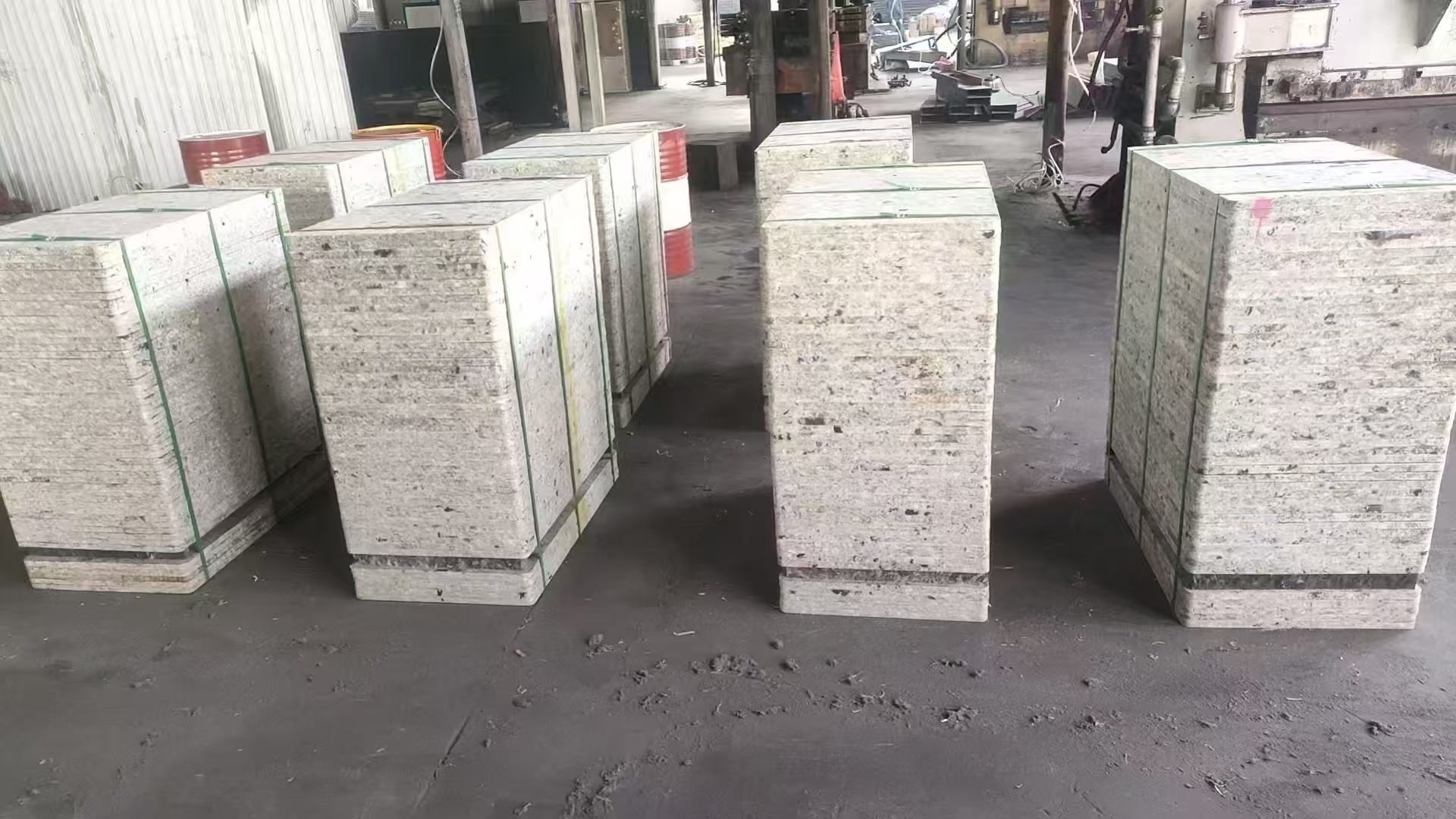 GMT долговечный блок -машины стеклянные поддоны волокна