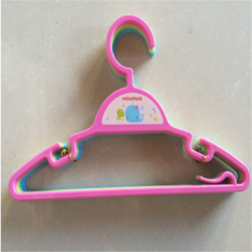 Plastik Bayi Aksesori Pakaian Rack Coat Hanger Set