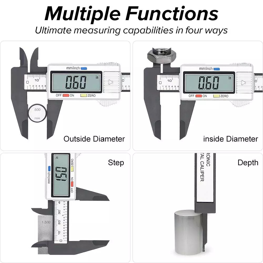 New product measuring ruler plastic cover digital caliper