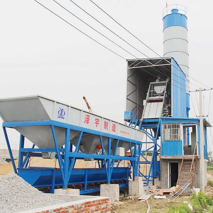 Advanced low operating cost 25m3/h concrete batching plant