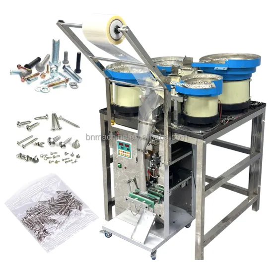 Automatic Precision Mixing and Counting Fastener Bolt Screw Nails Furniture Fittings Sorting Packaging Machine