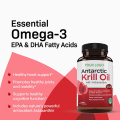 Antártico Red Krill Oil Soft Capsule Inmunity Booster