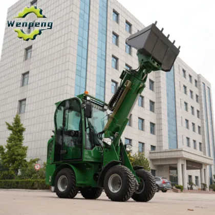 900kg Diesel Mini Wheel Loader With Kubota Engine