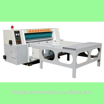Manual die cutting and creasing machine for paper