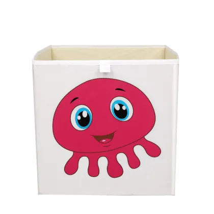 Foldable Cloth Storage Cube - Simple Houseware Organizer Bin