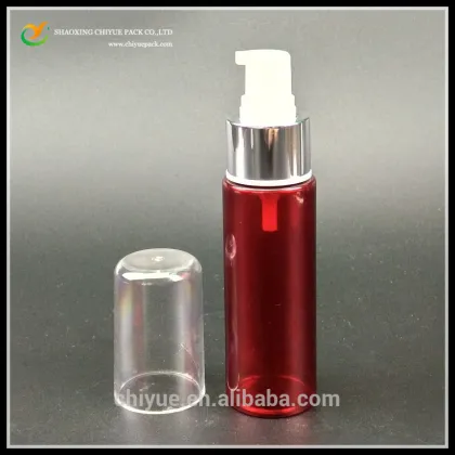 Cylinder Bottle Cosmetic Family Set PET Plastic Container