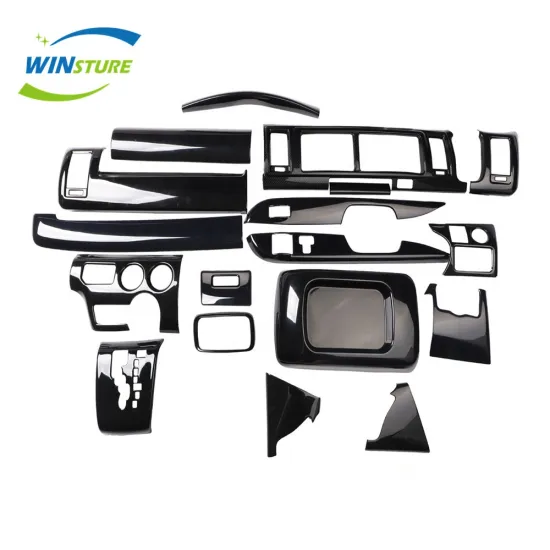 Manufacturer's Dashboard Panel Cover (HIA-F005) for Toyota Hiace 2014-2018 Models: Protects Car Interior with Front Inserts