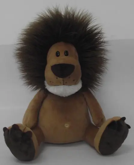 Long hair lion plush toy doll
