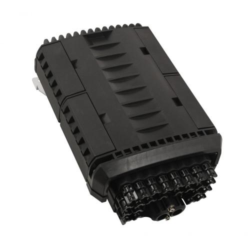 Black 24Core Fiber Optic Termination Box Full Rugged